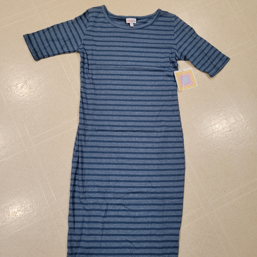 LuLaRoe Julia Dress Women's Size XS NWT